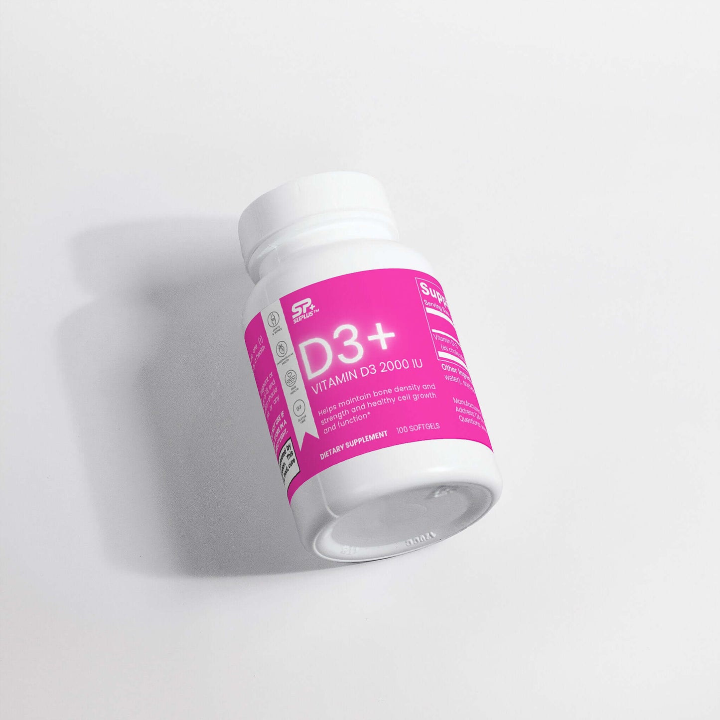 Vitamin D3 2,000 IU | D3+