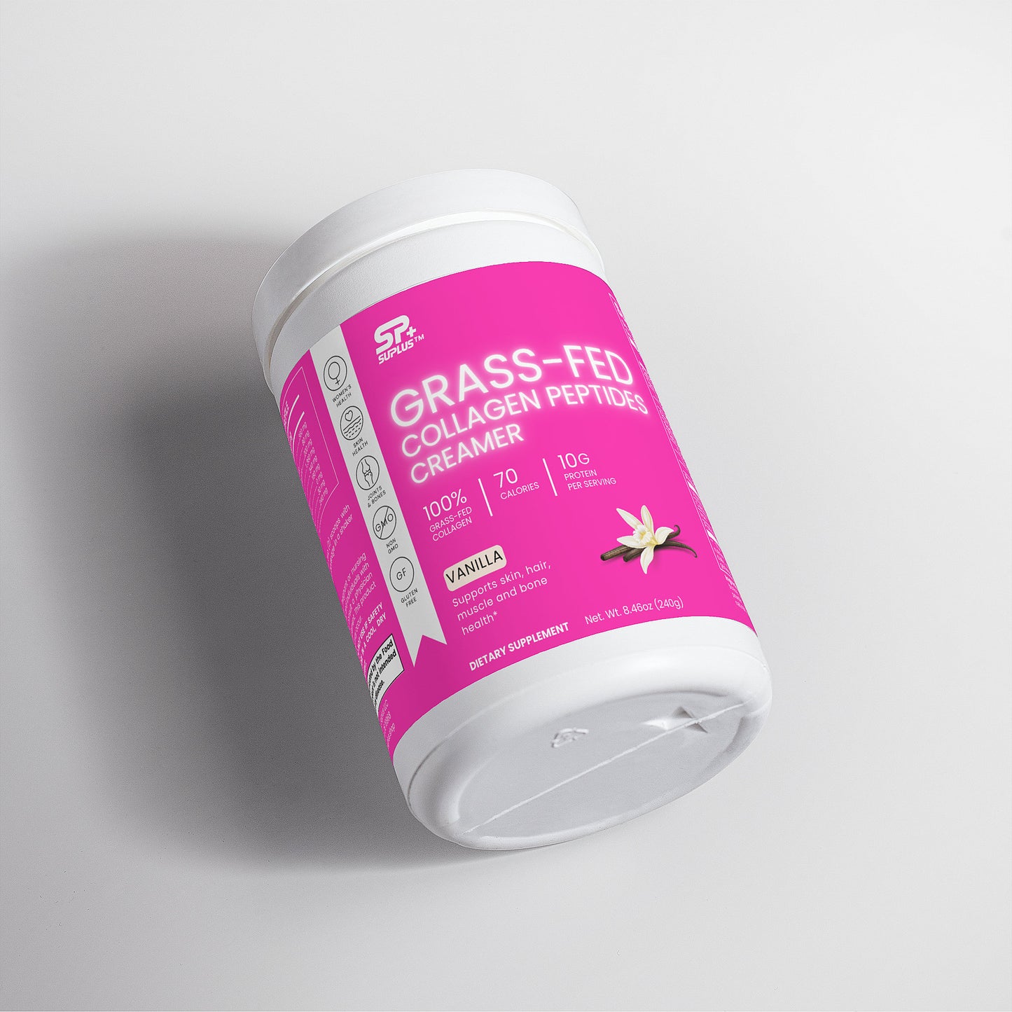 Grass-Fed Collagen Peptides Creamer (Vanilla)