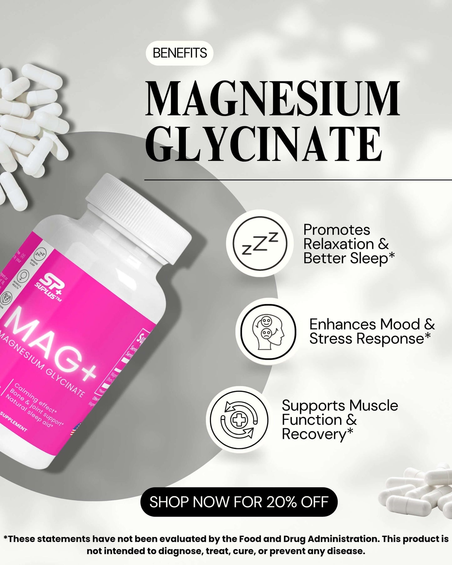 Magnesium Glycinate | MAG+